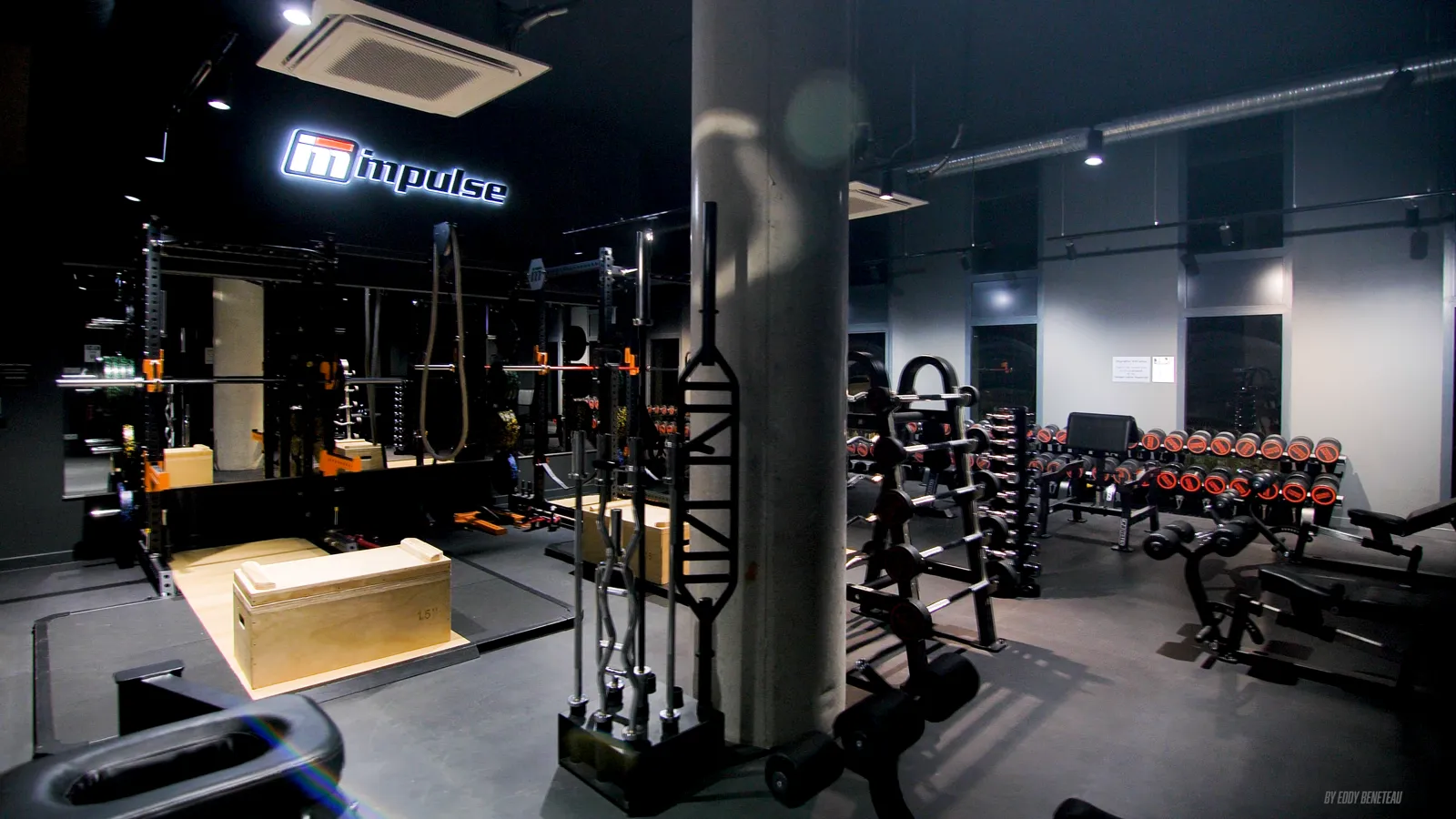 Séance de coaching dans un club Planète Fitness